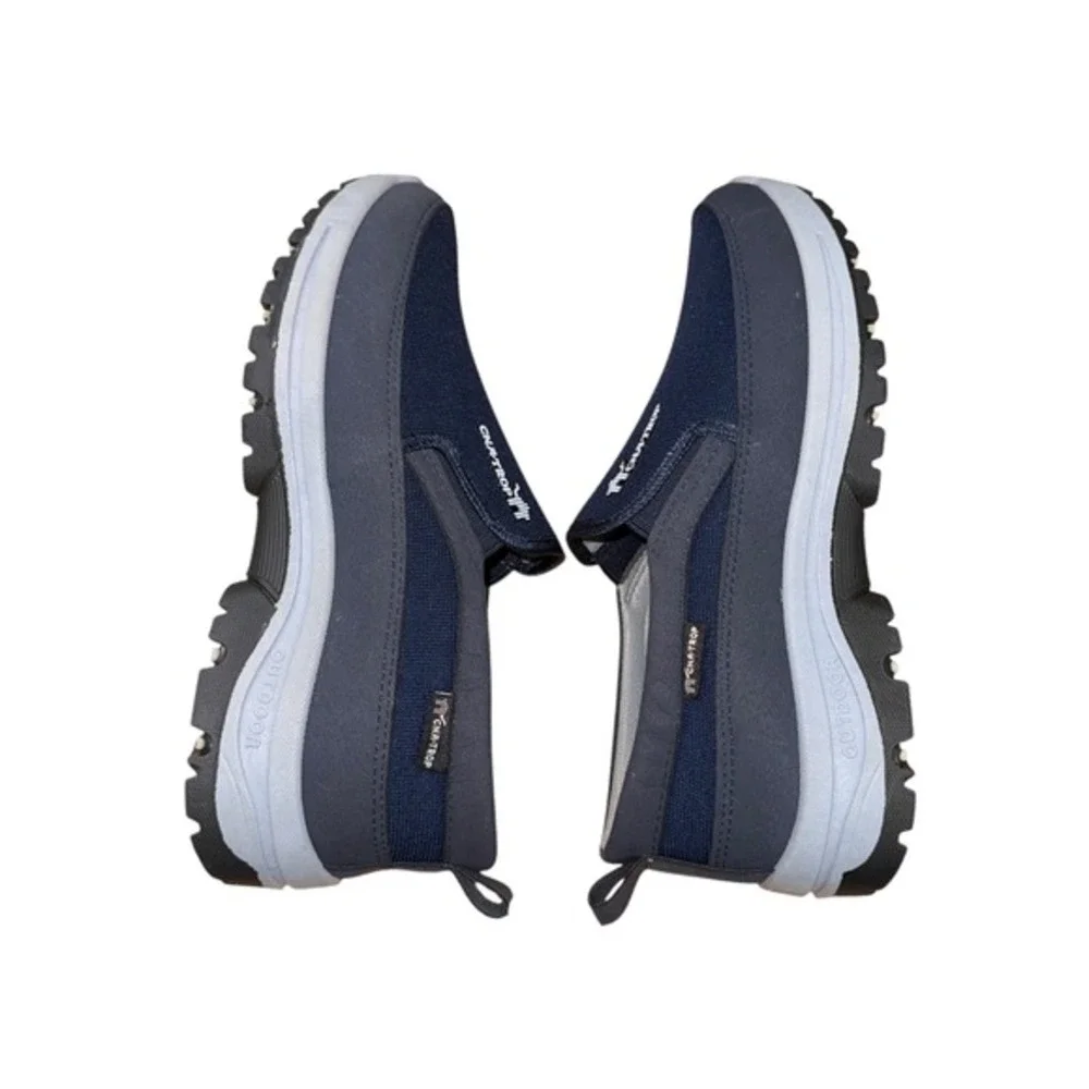 NEW CNA-TROP Slip On Shoes Mens 7.5-8/41 Pre-Owned‎ Sneakers Blue Outdoor Rugged